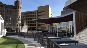 Patio Bar and outdoor restaurants Lumen Detroit