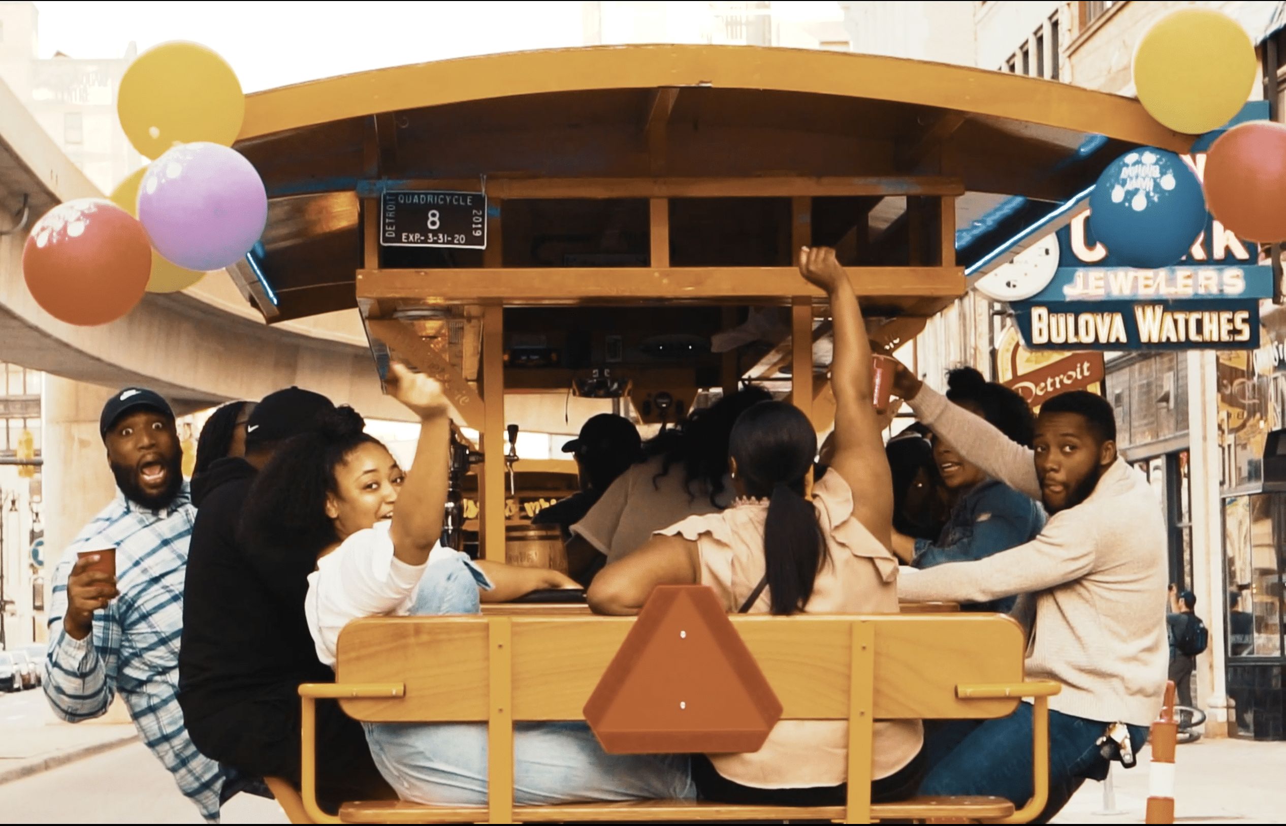 Birthday Party Ideas - Decorate a HandleBar