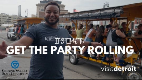 Hospitality Industry GVSU Visit Detroit HandleBar