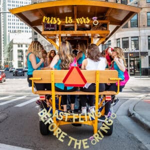 bachelorette party with Handlebar Detroit